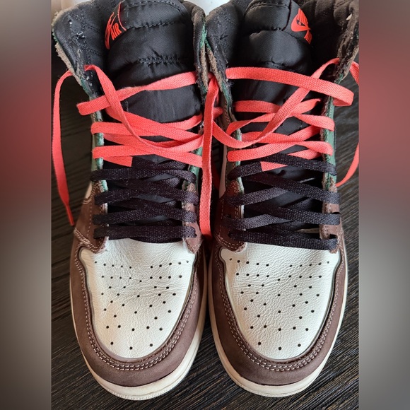 Nike Air Jordan 1 Retro High OG Hand Crafted Black Brown (Men's) size 11 - Picture 5 of 11